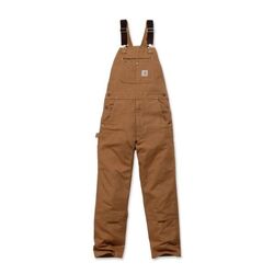 Salopette de travail Carhartt ICONIC R01 DUCK BIB OVERALL 102776 - 100% Cotton Duck Brut ultra-r&eacute;sistante Rezé