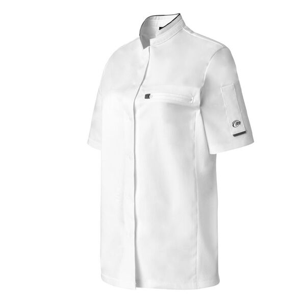 VESTE DE CUISINE FEMME MC CRUSH POLY/COTON STRETCH 195GR REF.0898