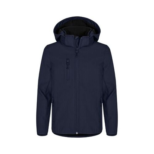 Veste softshell enfant CLIQUE Classic Junior 0200909 - Coupe-vent imperm&eacute;able et respirant avec capuche d&eacute;tachable