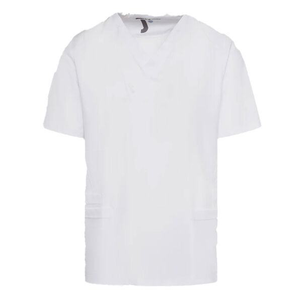 TUNIQUE HOMME TADEO MC COL V MICROFIBRE 95% PES 5% ELAS 170GR REF. 617500