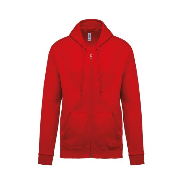 SWEAT SHIRT ZIPPE CAPUCHE 280g/m� CP 80/20 R&eacute;f : K479