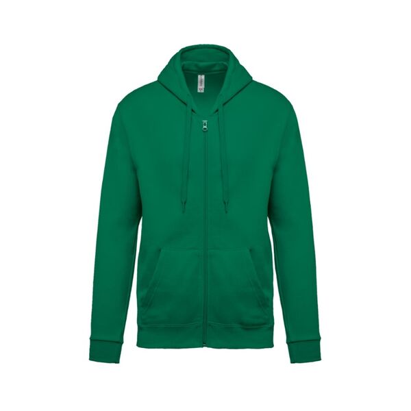 SWEAT SHIRT ZIPPE CAPUCHE 280g/m� CP 80/20 R&eacute;f : K479