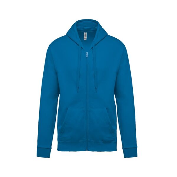 SWEAT SHIRT ZIPPE CAPUCHE 280g/m� CP 80/20 R&eacute;f : K479