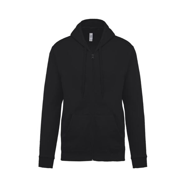 SWEAT SHIRT ZIPPE CAPUCHE 280g/m� CP 80/20 R&eacute;f : K479