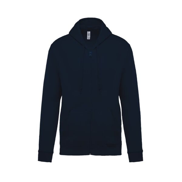 SWEAT SHIRT ZIPPE CAPUCHE 280g/m� CP 80/20 R&eacute;f : K479