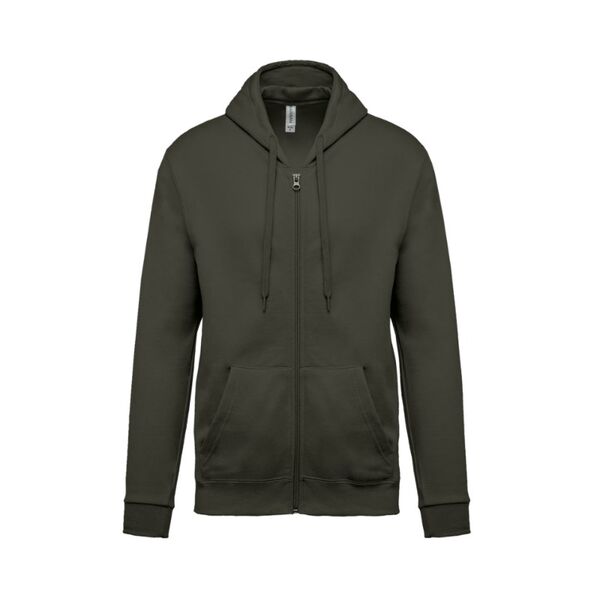 SWEAT SHIRT ZIPPE CAPUCHE 280g/m� CP 80/20 R&eacute;f : K479