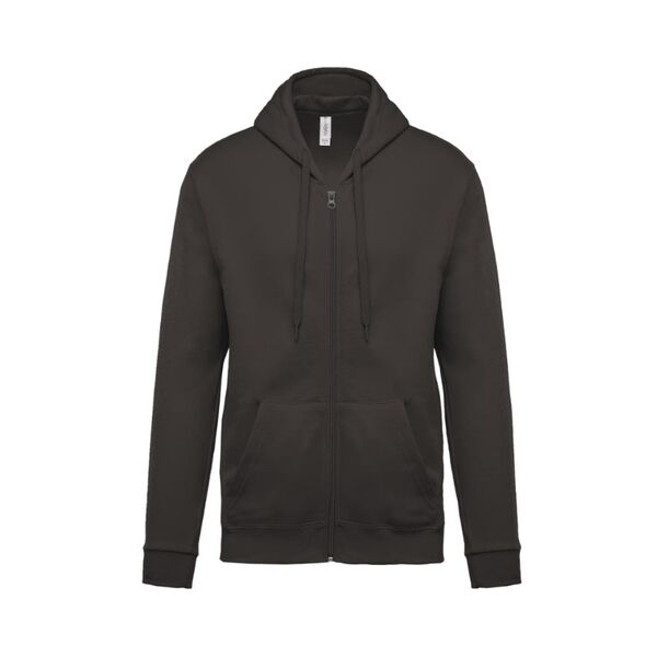 SWEAT SHIRT ZIPPE CAPUCHE 280g/m� CP 80/20 R&eacute;f : K479