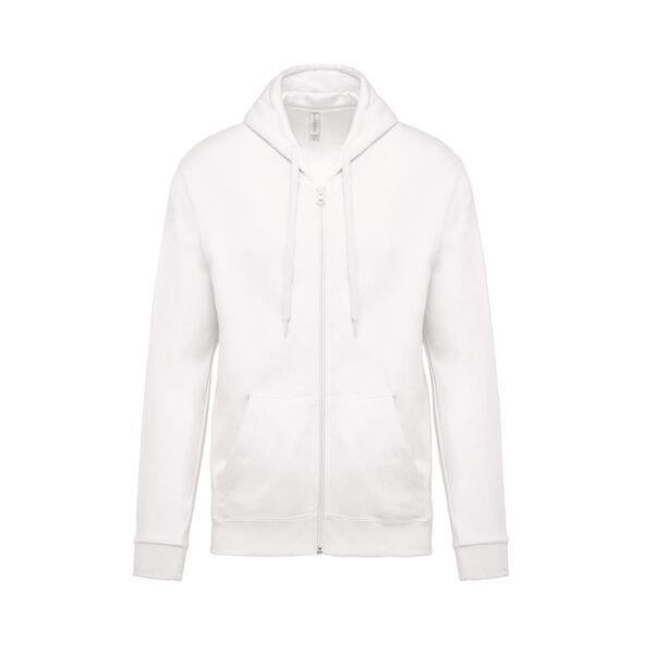 SWEAT SHIRT ZIPPE CAPUCHE 280g/m� CP 80/20 R&eacute;f : K479
