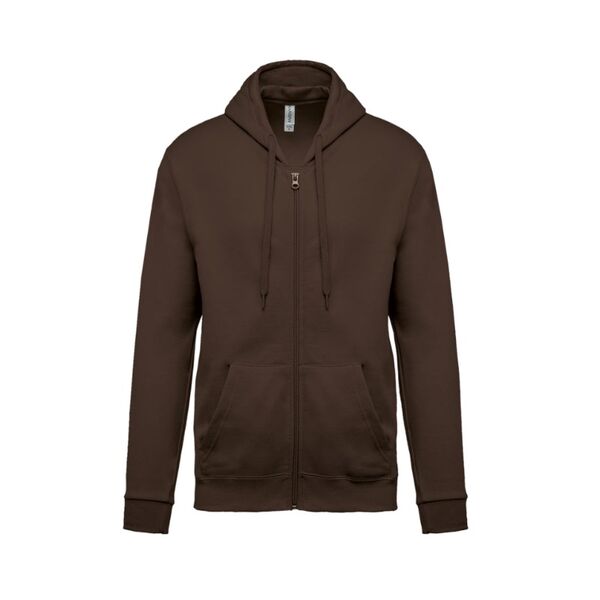 SWEAT SHIRT ZIPPE CAPUCHE 280g/m� CP 80/20 R&eacute;f : K479
