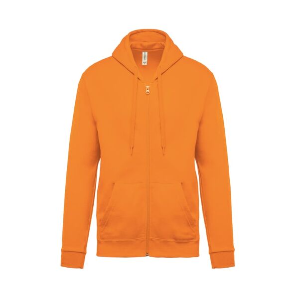 SWEAT SHIRT ZIPPE CAPUCHE 280g/m� CP 80/20 R&eacute;f : K479