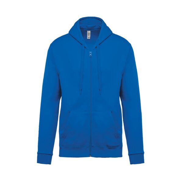 SWEAT SHIRT ZIPPE CAPUCHE 280g/m� CP 80/20 R&eacute;f : K479