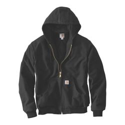 Blouson de travail Carhartt ICONIC J140 FIRM DUCK ACTIVE JAC 106673 - Anti-vent Wind Fighter� et doublure flanelle