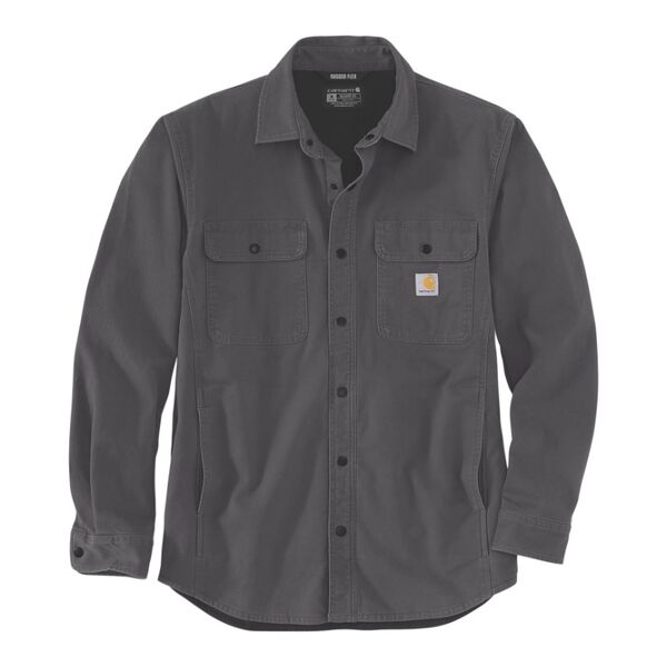 Surchemise de travail doubl&eacute;e polaire Carhartt WINDHAM SHIRT JAC 105419 - Rugged Flex� et confort thermique