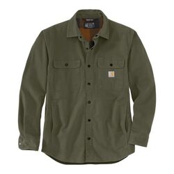 Surchemise de travail doubl&eacute;e polaire Carhartt WINDHAM SHIRT JAC 105419 - Rugged Flex� et confort thermique