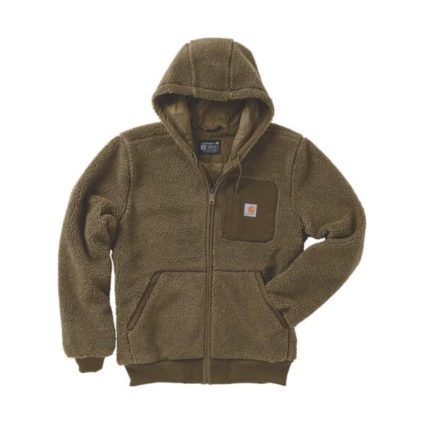Veste de travail chaude &agrave; capuche CARHARTT Fairbanks Active Jac 107665 - Doublure Sherpa 329 g/m�