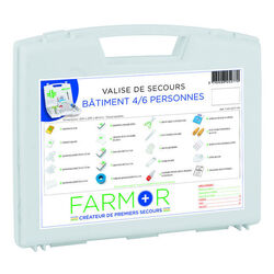 Valise secours BATIMENT 4/6 PERSONNES Rezé