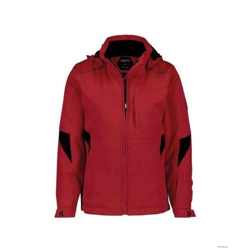 Veste hiver stretch DASSY NORDIX - Imperm&eacute;able, chaude et respirante - Rouge