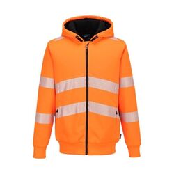 Sweat &agrave; capuche d'hiver SHERPA HV PW3 - EN ISO 20471 Classe 3 - Visibilit&eacute; et protection thermique polaire