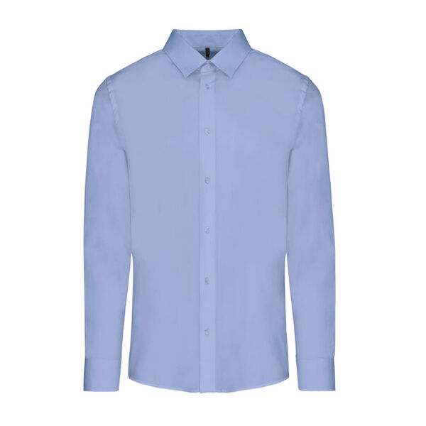 CHEMISE HOMME POPELINE 100% COTON ML REF.K513