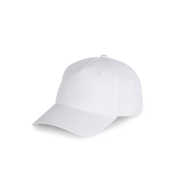 CASQUETTE 5 PANNEAUX 60% COTON RECYCLE 40% COTON VIERGE REF.KP916