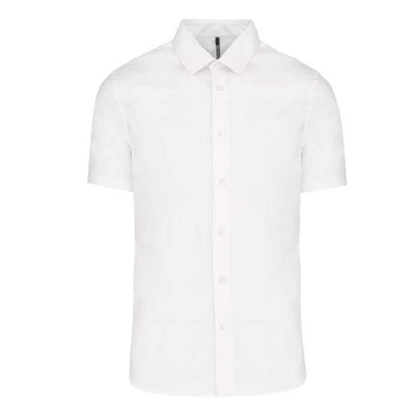 CHEMISE KARIBAN HOMME MC COTON/ELAST K531