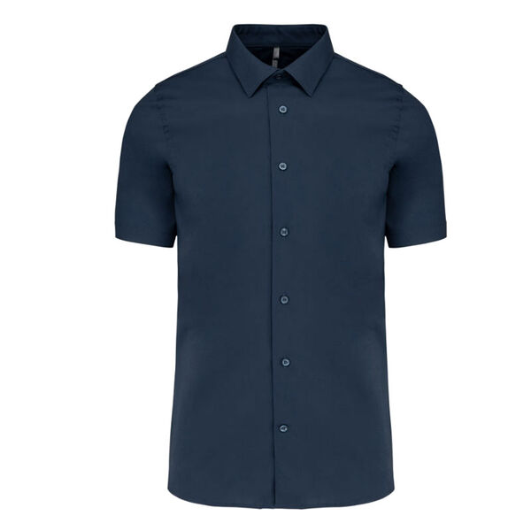 CHEMISE KARIBAN HOMME MC COTON/ELAST K531