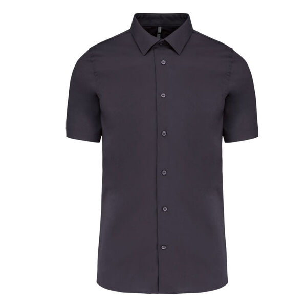 CHEMISE KARIBAN HOMME MC COTON/ELAST K531