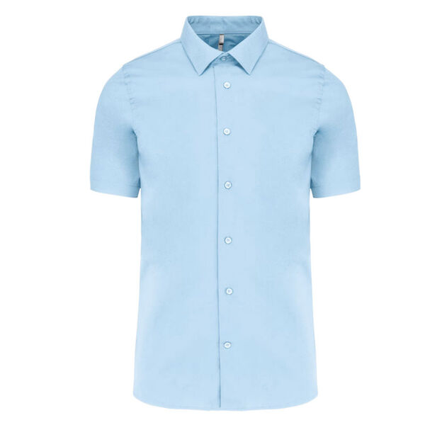 CHEMISE KARIBAN HOMME MC COTON/ELAST K531