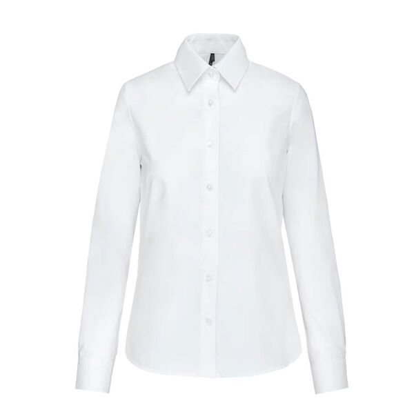 CHEMISE OXFORD MANCHES LONGUES FEMME KARIBAN FEMME