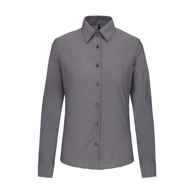 CHEMISE OXFORD MANCHES LONGUES FEMME KARIBAN FEMME
