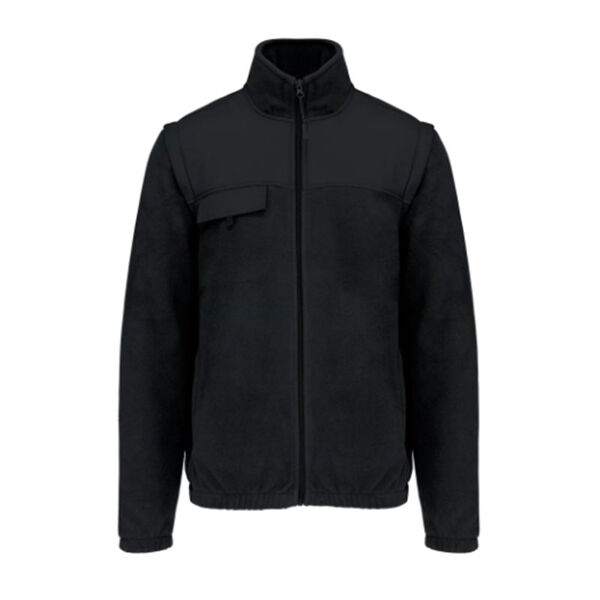 VESTE POLAIRE MANCHE AMOVIBLES HOMME 400GR 100% POLYESTER REF.WK9105