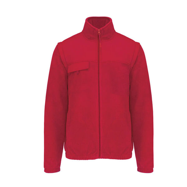 VESTE POLAIRE MANCHE AMOVIBLES HOMME 400GR 100% POLYESTER REF.WK9105