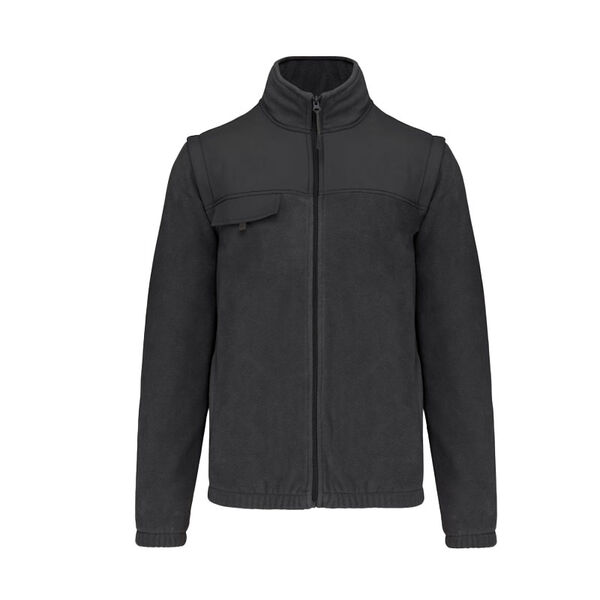 VESTE POLAIRE MANCHE AMOVIBLES HOMME 400GR 100% POLYESTER REF.WK9105