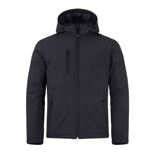 VESTE SOFTSHELL A CAPUCHE HOMME PADDED REF.020952