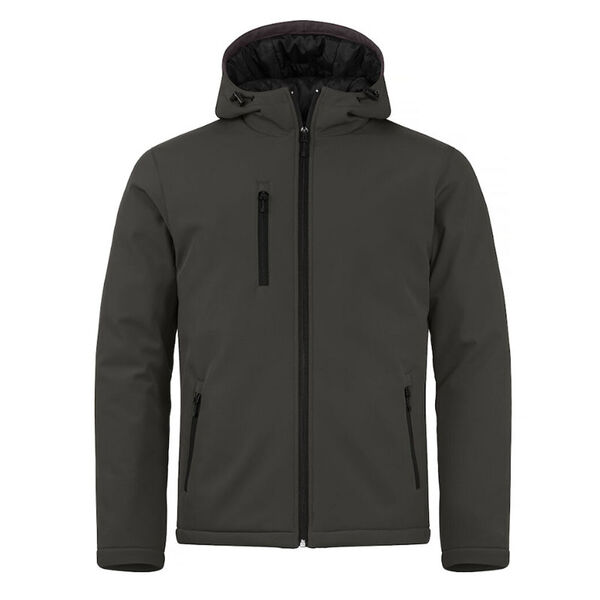VESTE SOFTSHELL A CAPUCHE HOMME PADDED REF.020952