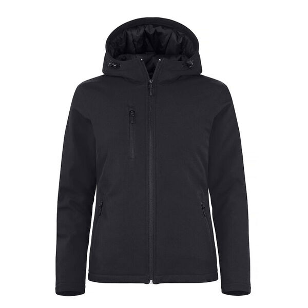VESTE SOFTSHELL A CAPUCHE FEMME  PADDED REF.020953