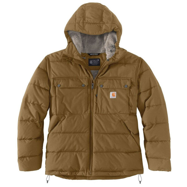 BLOUSON MATELASSE HOMME A CAPUCHE DEPERLANT 100% NYLON REF.105474