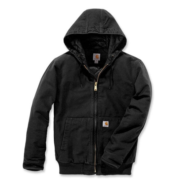 Blouson de travail &agrave; capuche Carhartt WASHED DUCK ACTIVE JACKET 104050 - Isolation 3M Thinsulate™ et renforts Cordura�