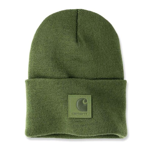 BONNET TRICOTE MAILLE DOUBLE EPAISSEUR REVERS LOGO CARHARTT REF.101070