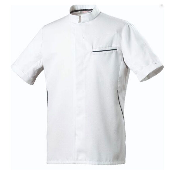 VESTE DE CUISINE MIXTE DUNES MC POLYESTER SEAQUAL 185GR