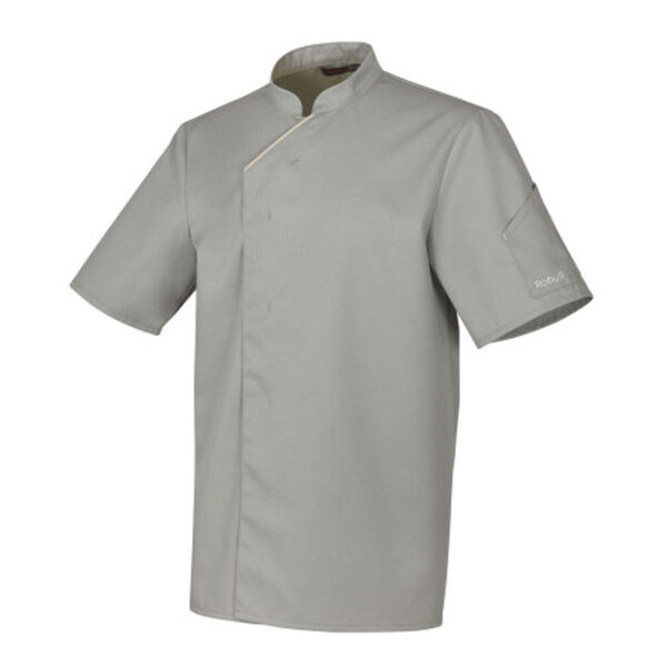 VESTE DE CUISINE MIXTE HARTI MC COL MAO 65% POLYESTER 35% COTON