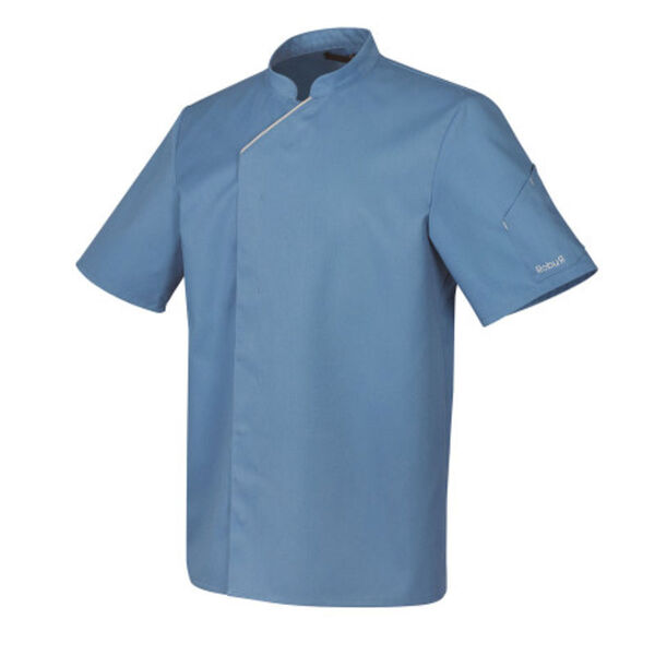 VESTE DE CUISINE MIXTE HARTI MC COL MAO 65% POLYESTER 35% COTON