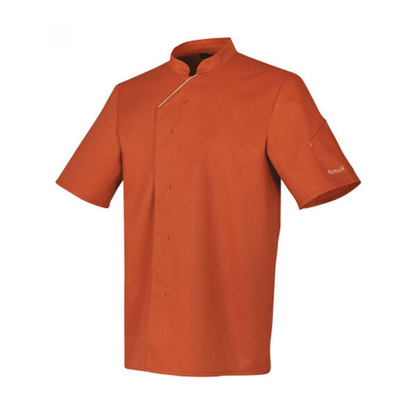 VESTE DE CUISINE MIXTE HARTI MC COL MAO 65% POLYESTER 35% COTON