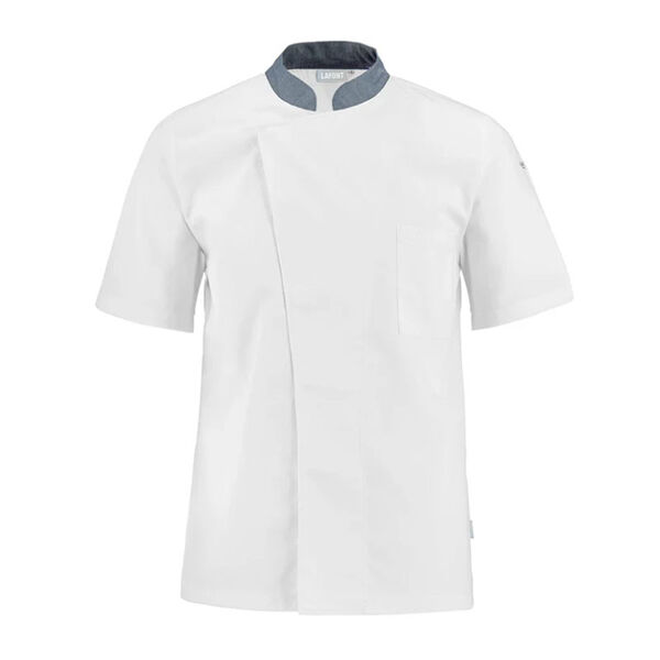 VESTE DE CUISINE HOMME MC COL OFFICIER TURNIP PC 215G REF.2TRNPC