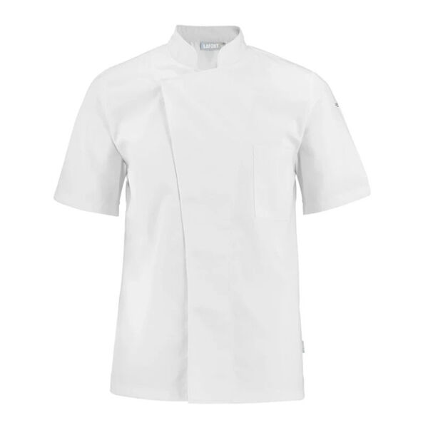VESTE DE CUISINE HOMME MC COL OFFICIER TURNIP PC 215G REF.2TRNPC