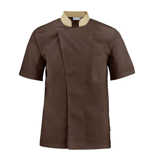 VESTE DE CUISINE HOMME MC COL OFFICIER TURNIP PC 215G REF.2TRNPC