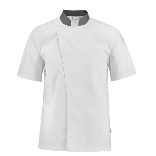 VESTE DE CUISINE HOMME MC COL OFFICIER TURNIP PC 215G REF.2TRNPC