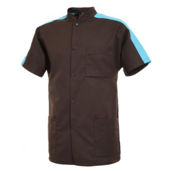 TUNIQUE HOMME STEEVE PC MC Boutons Pression