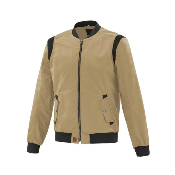 BOMBERS STATOR COL ROND FERME PAR ZIP COTON/POLYESTER 320GR REF.3FAST