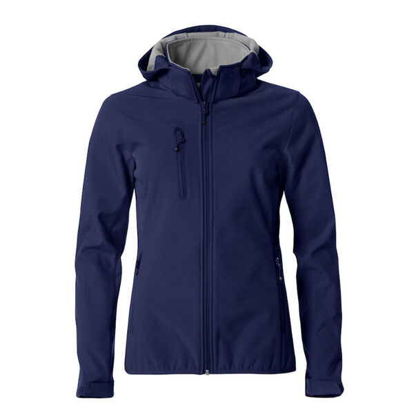 VESTE BASIC HOODY SOFTSHELL FEMME A CAPUCHE 280G REF 0200917